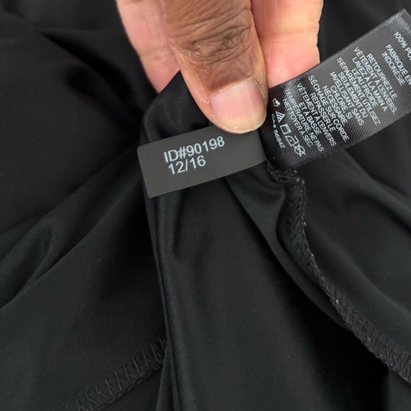 Express Dress Midi High Low Floral Black Red Button S Smocked Whimsigoth Boho - Picture 11 of 11